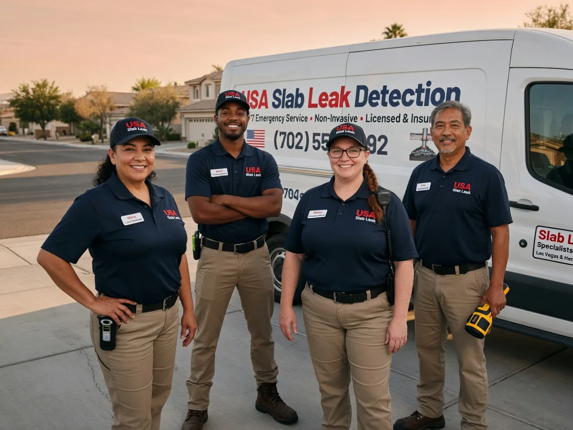 Slab Leak Repair company in Saxis, VA